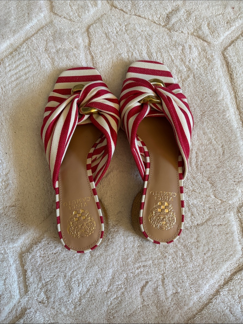 Vince Camuto Liane Ornamented Slide Sandal